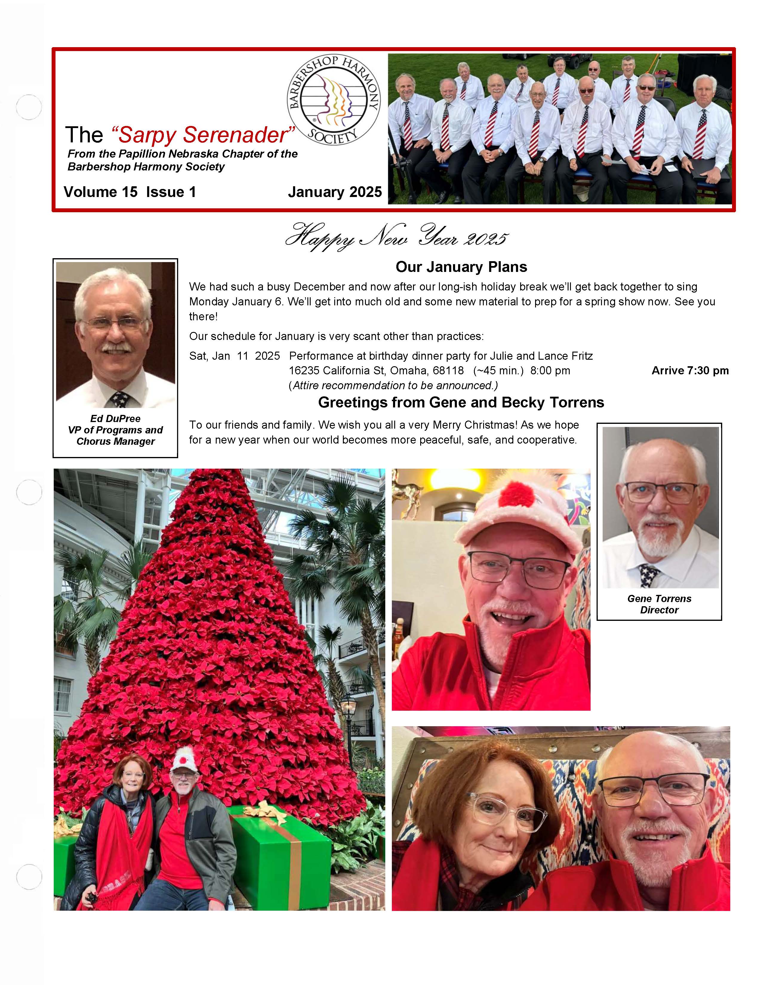 The “Sarpy Serenader”